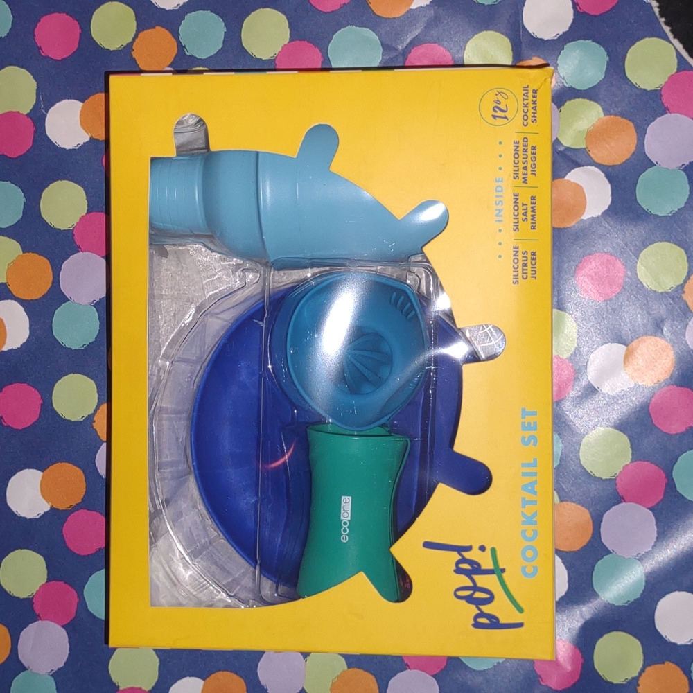 Pop Cocktail Gift Set New In Box